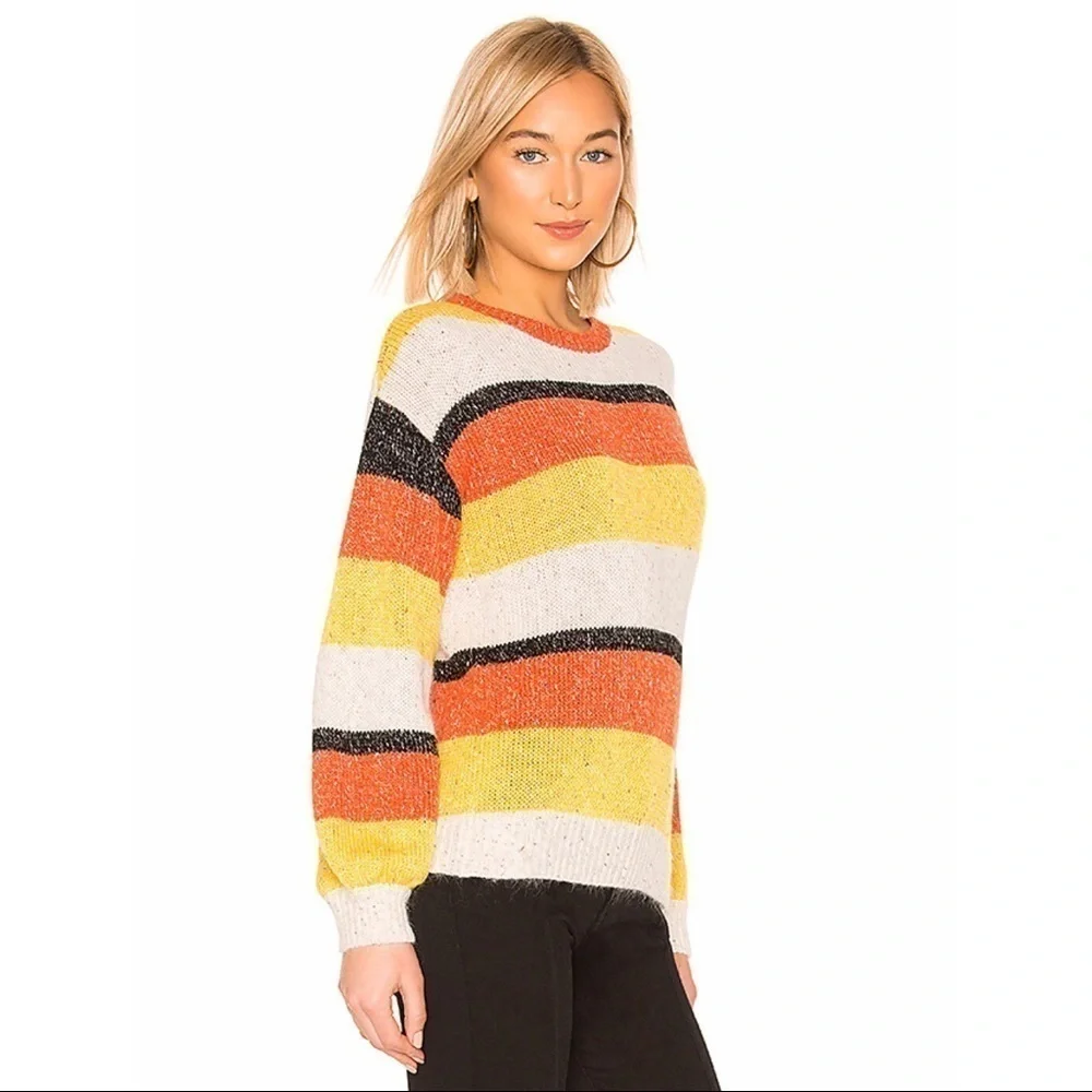 Tularosa Veni Crew Stripe Sweater